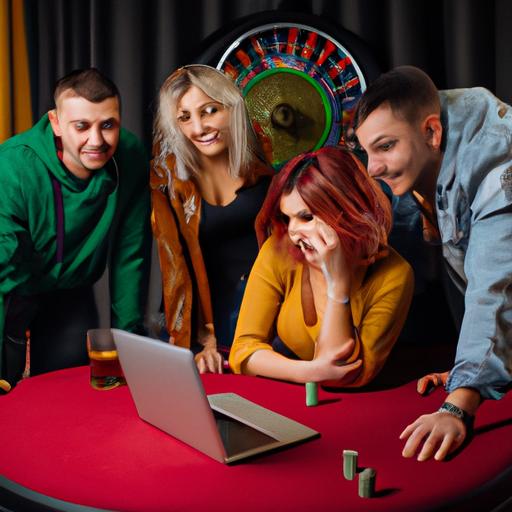 Playing online roulette with friends can be a fun and social experience, even from a distance.