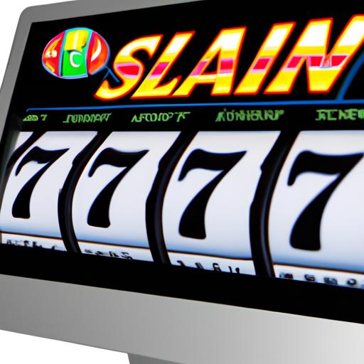 A digital slot machine with various themes and gameplay on a computer screen