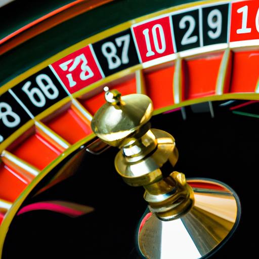 The ball bounces around the roulette wheel, determining the outcome of each round.