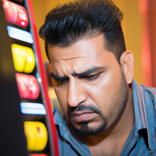 Slot machine addiction can lead to negative emotional outcomes for players.